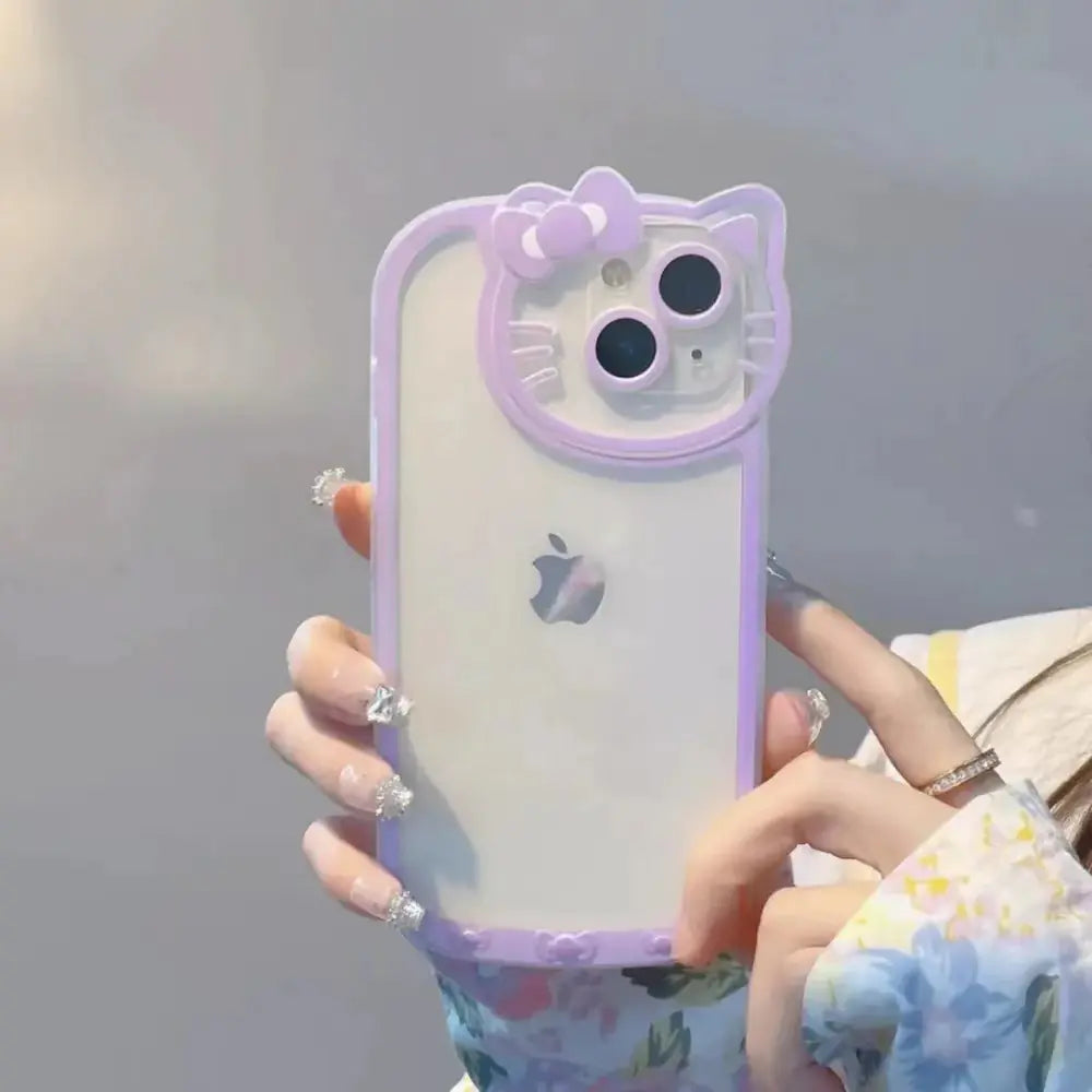 Hello Kitty iPhone 11 Case for Apple 13 - Clear Cartoon