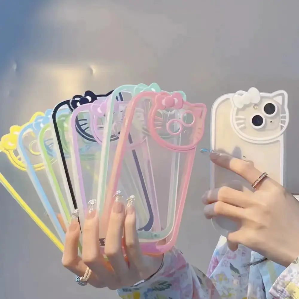 Hello Kitty iPhone 11 Case for Apple 13 - Clear Cartoon