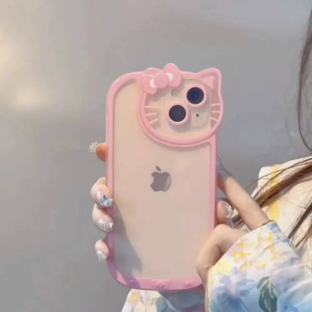 Hello Kitty iPhone 11 Case for Apple 13 - Clear Cartoon