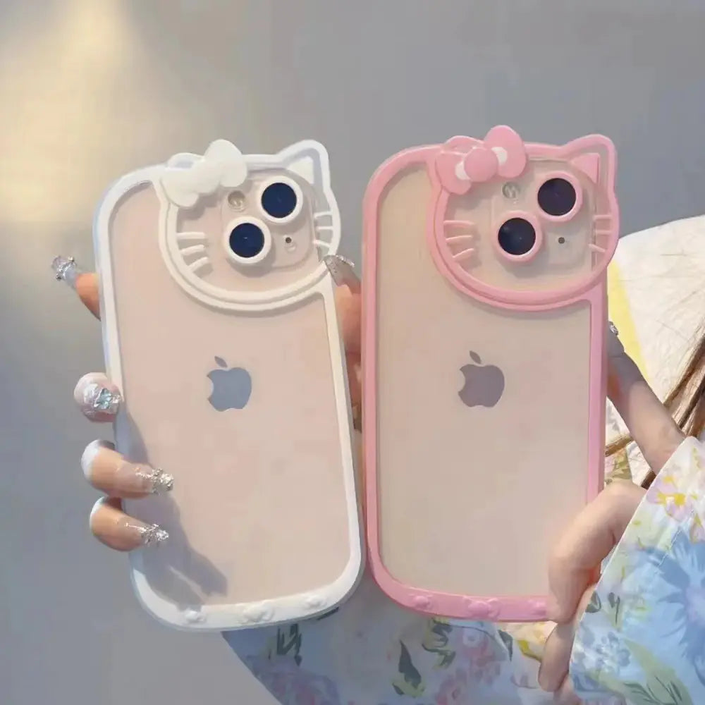 Hello Kitty iPhone 11 Case for Apple 13 - Clear Cartoon