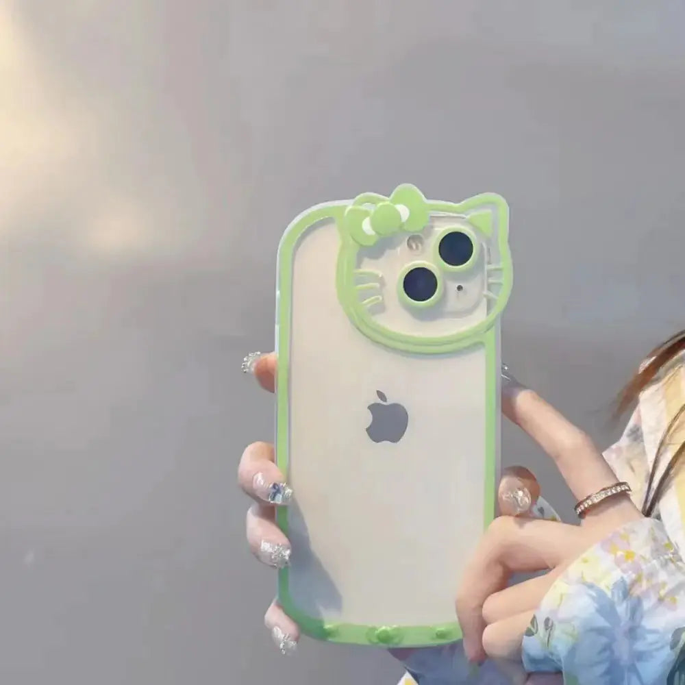 Hello Kitty iPhone 11 Case for Apple 13 - Clear Cartoon